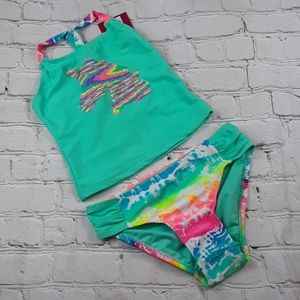 Girl 2 piece Swimwear bathing suit girl summer  water wear kid bathing suit